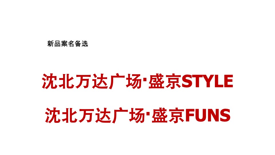 沈阳沈北万达广场三地块整合推广案(小高层商业)