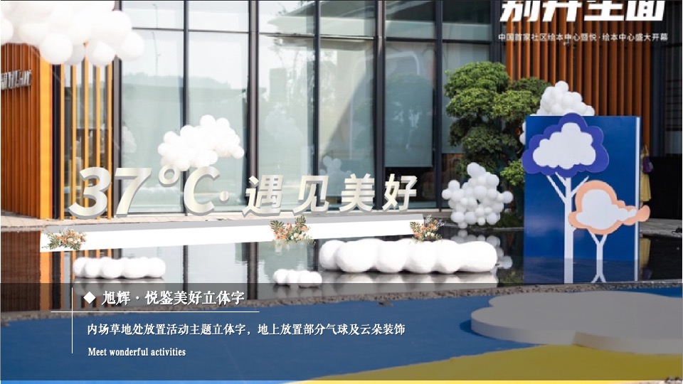 地产项目37℃空间揭幕暨公益社区成立活动策划方案