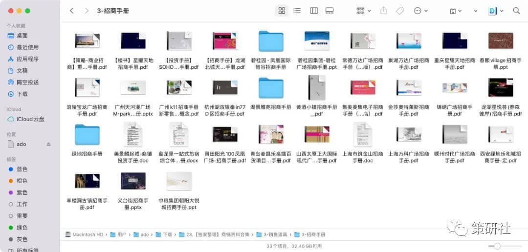 地产学习资源包 | 最全商铺推广资料大合集（13.8G)