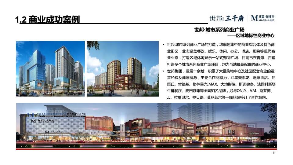 世邦· 红星美凯龙城市广场项目招商方案