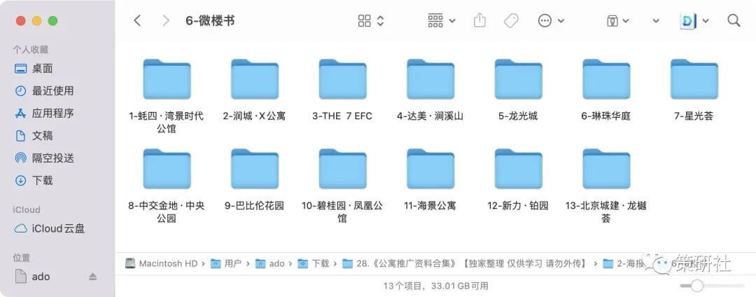 【地产资料】7大类别、共11.4G公寓推广资料合集！