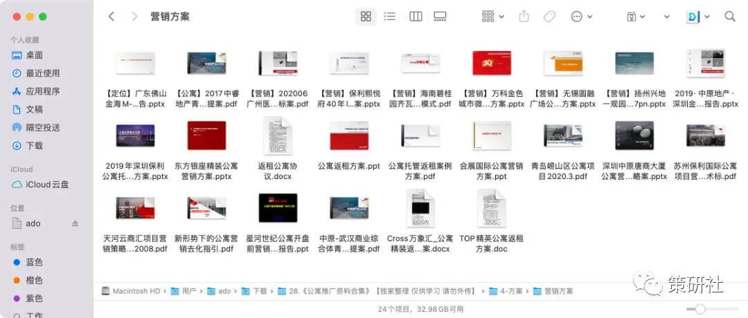 【地产资料】7大类别、共11.4G公寓推广资料合集！
