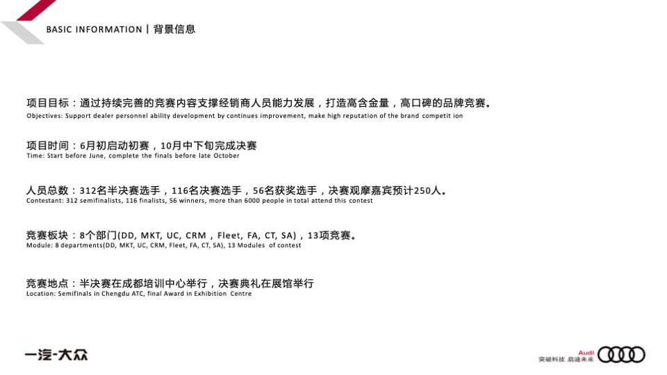 奥迪之星竞赛赛事运营活动方案