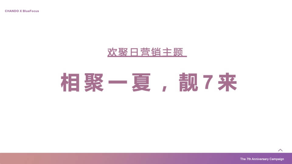 护肤品牌×天猫欢聚日7周年店庆营销方案