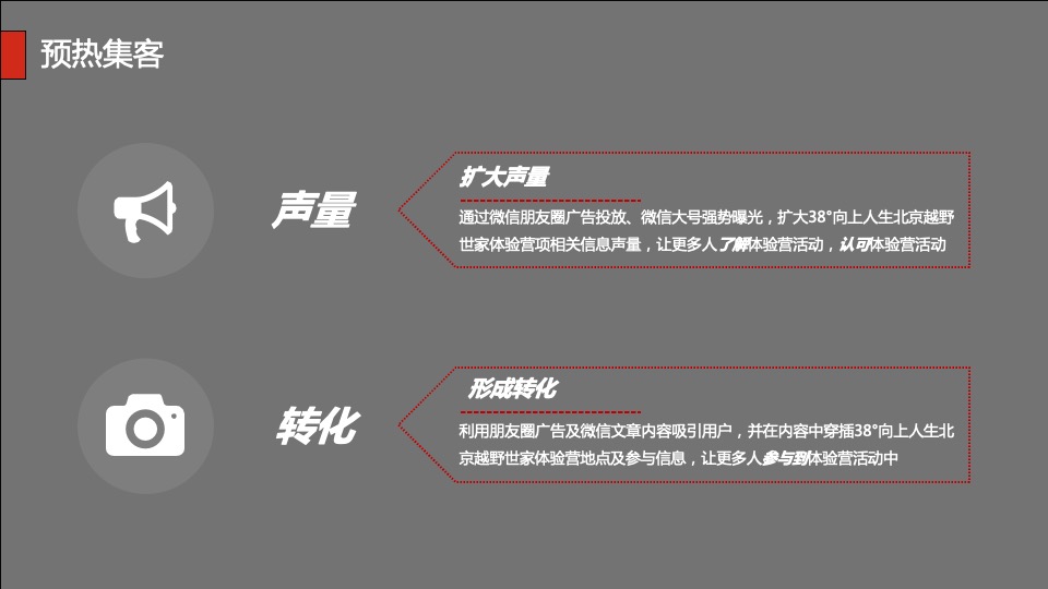 北京汽车38°向上人生北京越野世家体验营活动策划方案