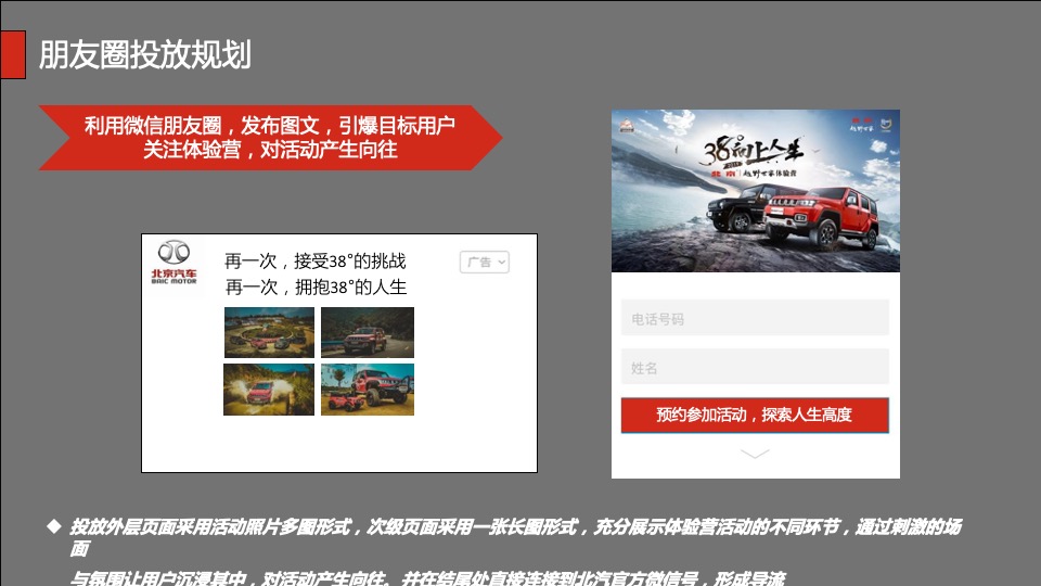 北京汽车38°向上人生北京越野世家体验营活动策划方案