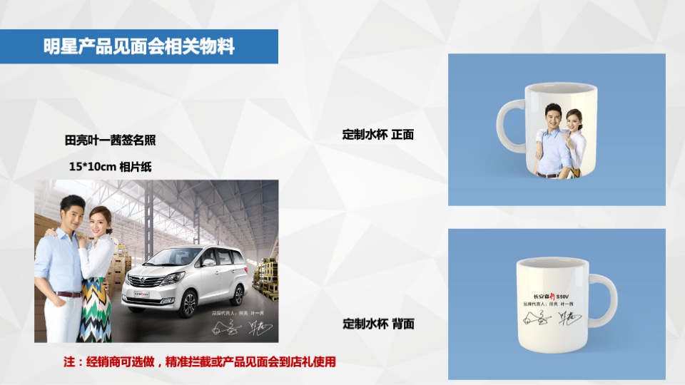 长安睿行S50V明星产品团购会执行手册