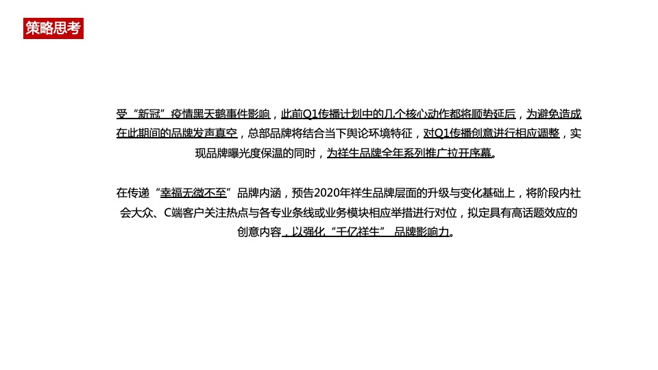 疫情下祥生集团年度品牌传播策略-红鹤