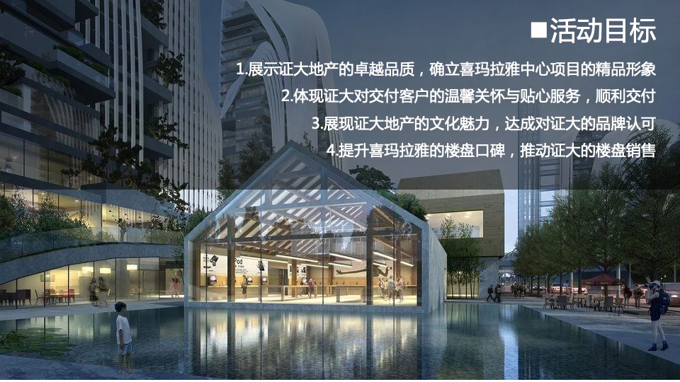 证大喜玛拉雅中心交付活动方案