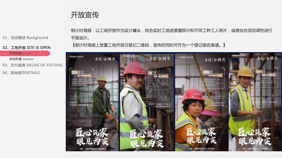 地产项目工地开放暨住宅交付（悦享生活 更出彩主题）活动策划方案