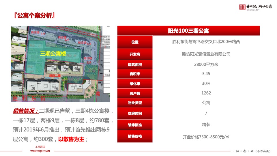 文度酒店公寓项目年度营销推广方案