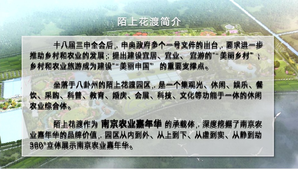 南京八卦洲光影乐园招商方案