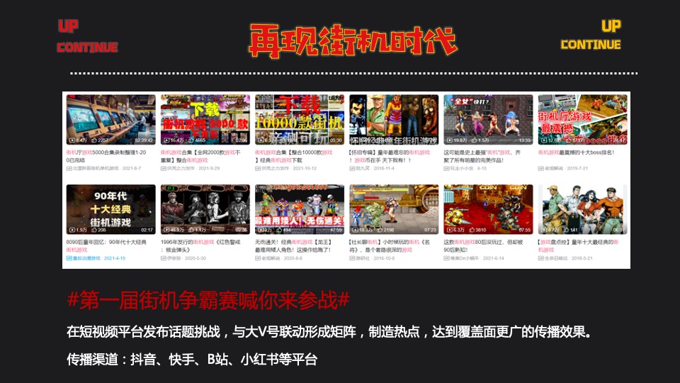 地产项目六月怀旧复古系列（再现街机时代主题）活动策划方案