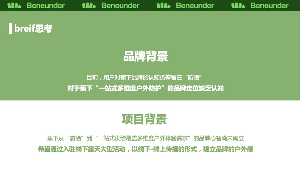 户外防护品牌线下露天大型活动项目方案