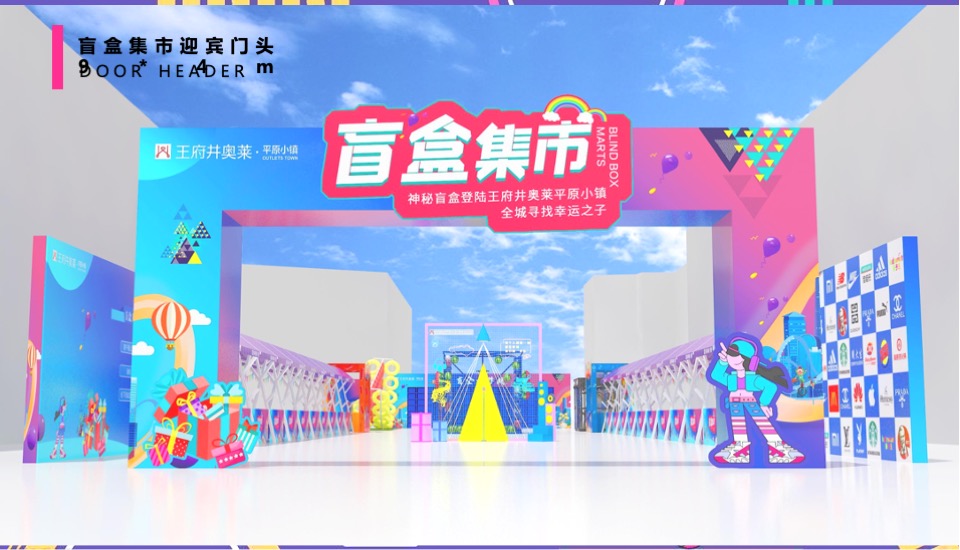商业广场盲盒集市开市（潮盒炸街 盲盒开箱主题）活动策划方案