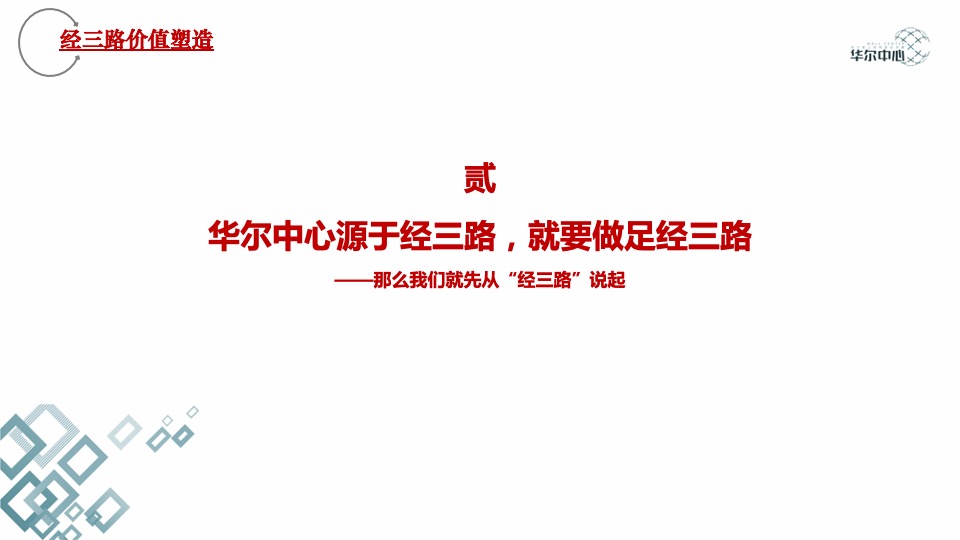 郑州广厦华尔中心写字楼营销报告