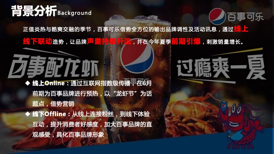 百事&饿了么跨界合作龙虾节主题活动方案