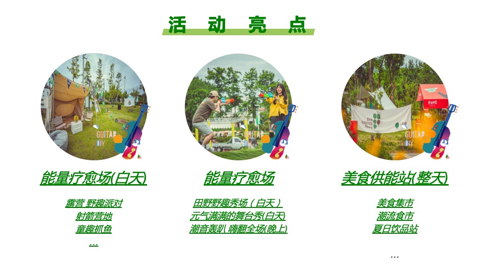 地产项目夏日露营音乐节（正是在夏主题）活动策划方案