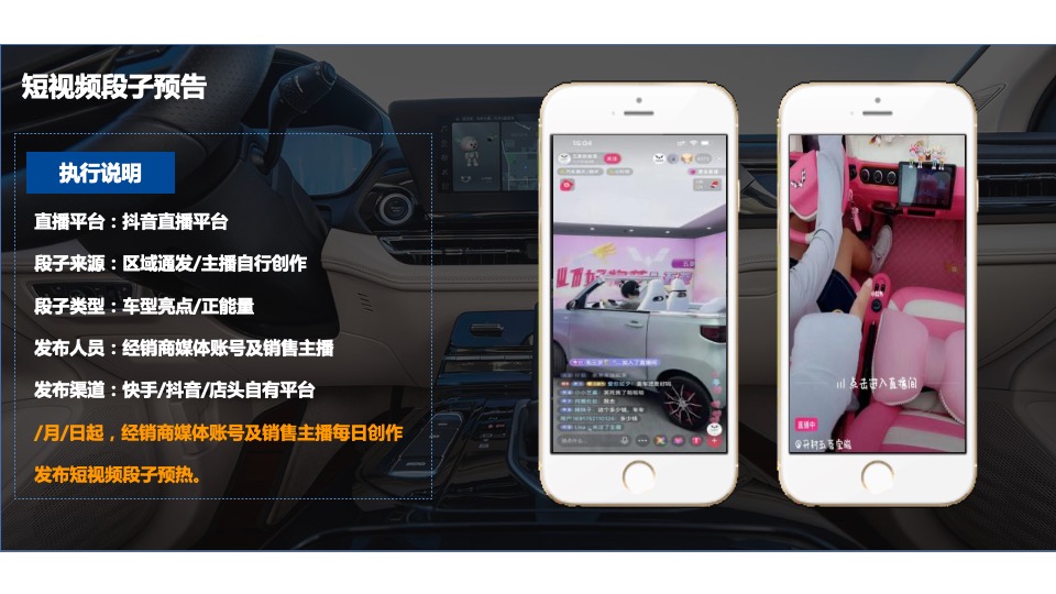 汽车品牌厂家月度线上直销团购会执行方案