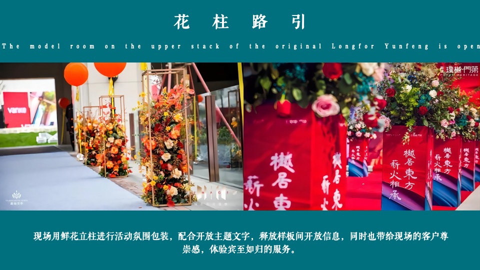 地产项目实景示范区开放（与城市·共著时代芳华主题）活动策划方案