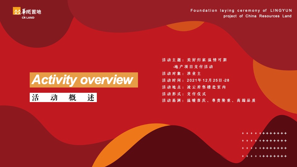 地产项目交付仪式（美好归家 温情可期主题）活动策划方案