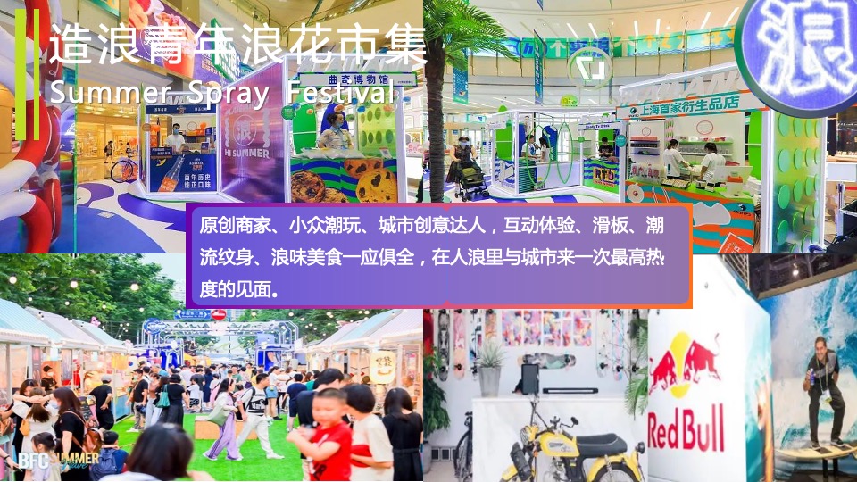 地产项目盛夏造浪节系列（YOUNG就一起浪主题）浪花市集、泡沫派对、捕鱼达人、水枪大战、电音狂欢活动策划方案