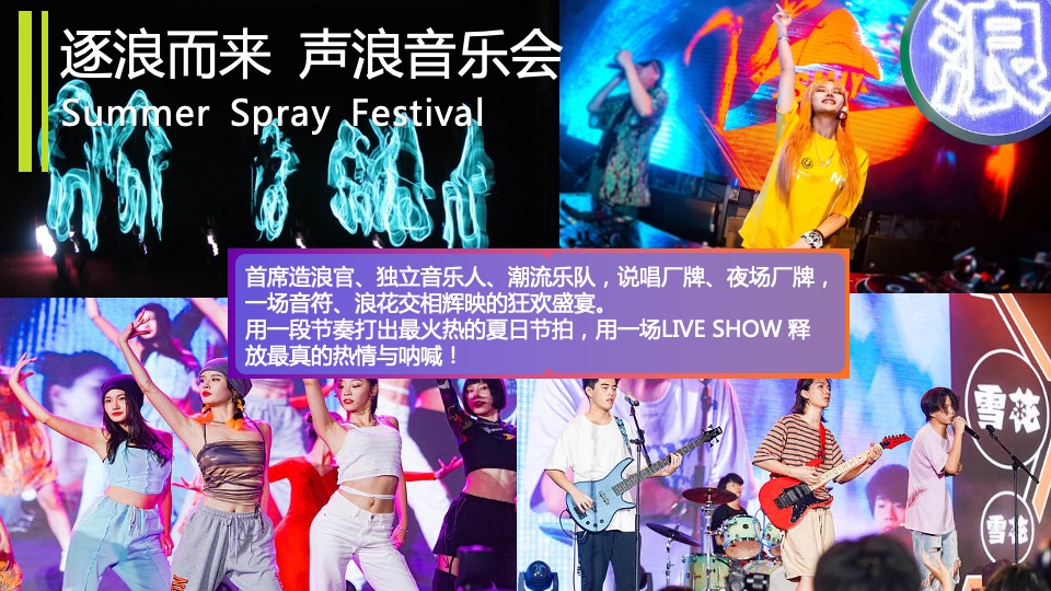 地产项目盛夏造浪节系列（YOUNG就一起浪主题）浪花市集、泡沫派对、捕鱼达人、水枪大战、电音狂欢活动策划方案