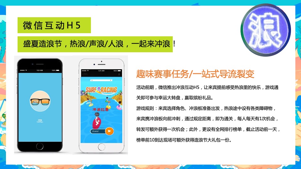 地产项目盛夏造浪节系列（YOUNG就一起浪主题）浪花市集、泡沫派对、捕鱼达人、水枪大战、电音狂欢活动策划方案