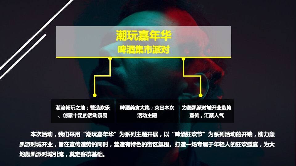 商业广场潮玩嘉年华暨啤酒狂欢节活动策划方案