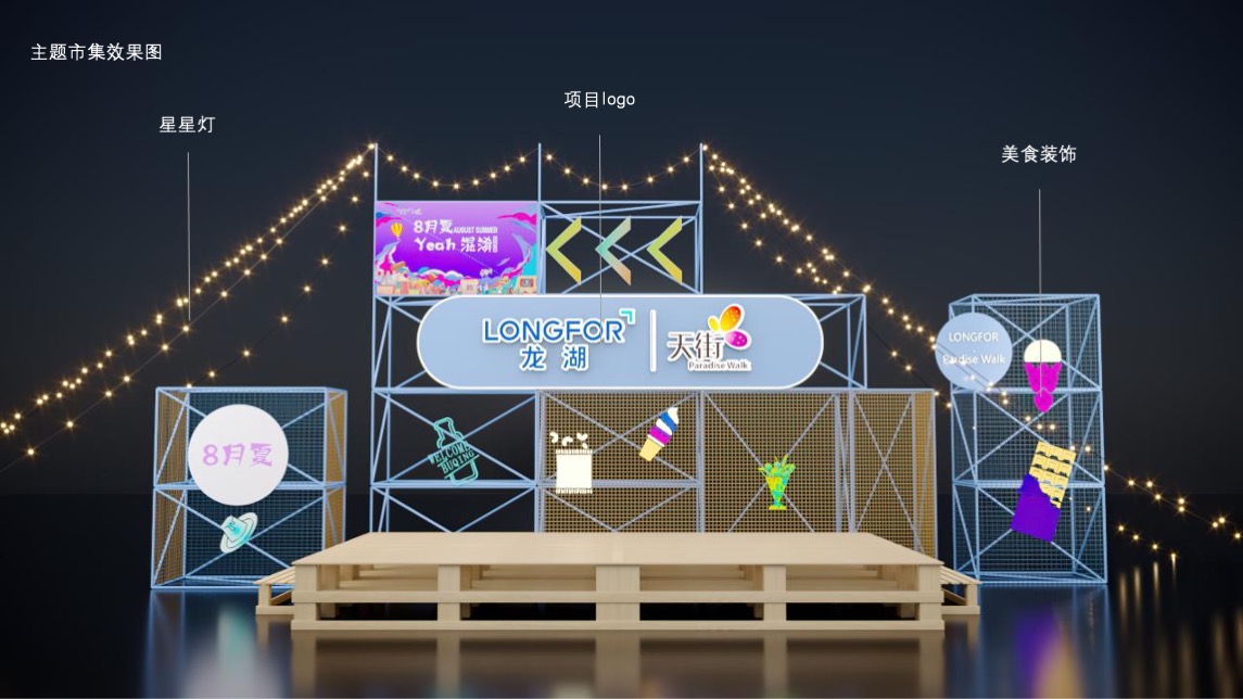 商业广场夏季8月月度暖场（8月夏Yeah混淆主题）文创集市活动策划方案