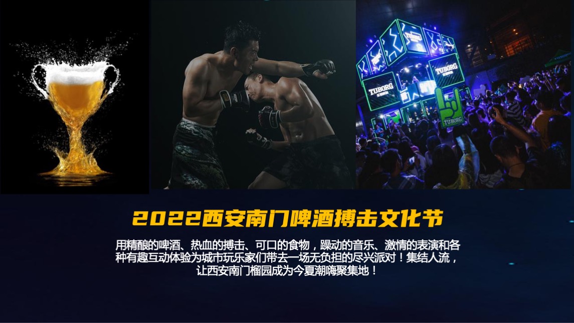 啤酒品牌搏击文化节（拳力出击·为梦想干杯主题）活动策划方案
