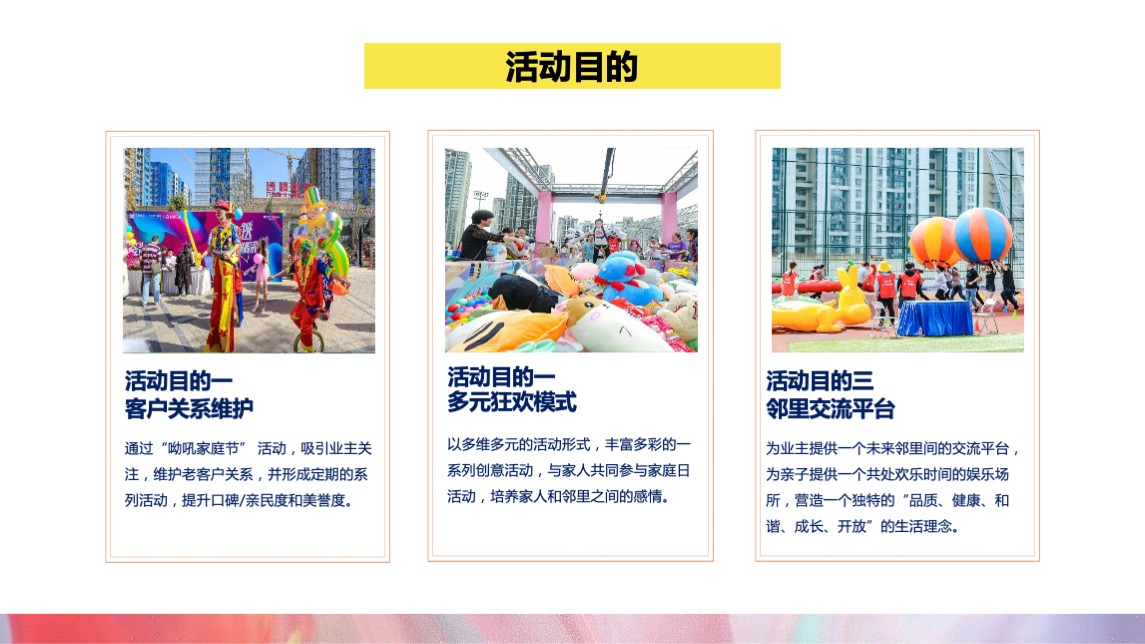 地产项目家庭日（呦吼家庭节主题）活动策划方案