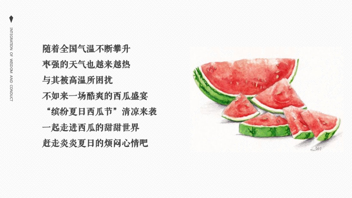 商业广场夏日暑期系列（缤纷夏日西瓜节主题）活动策划方案