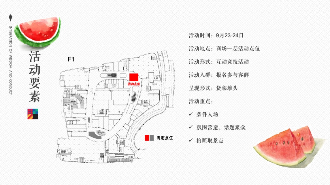 商业广场夏日暑期系列（缤纷夏日西瓜节主题）活动策划方案