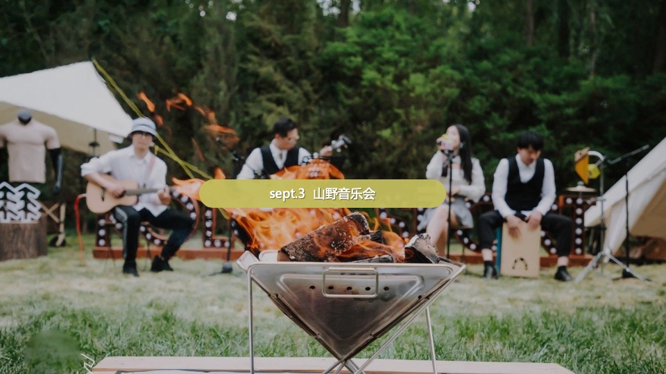 地产项目美好夏日城市公园拾光露营节主题活动策划方案