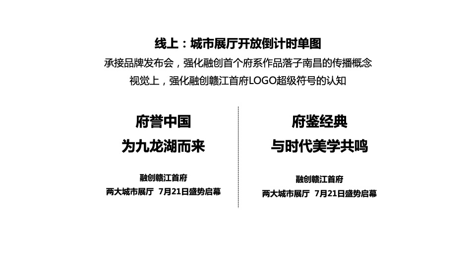 【推广】融创·赣江首府月度推广铺排