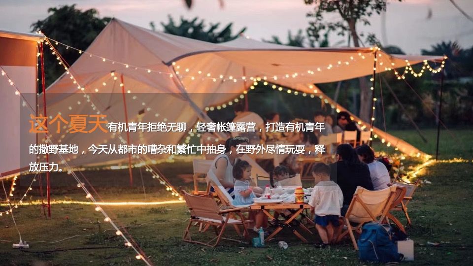 地产项目夏日山野露营节系列（独趣野行主题）活动策划方案