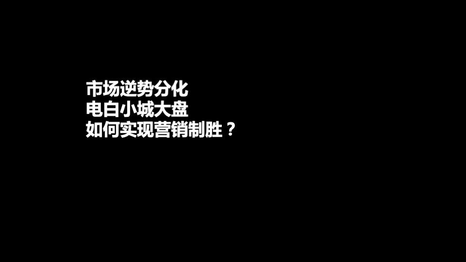 华立电白人民路104亩地块产品定位及营销策略提案