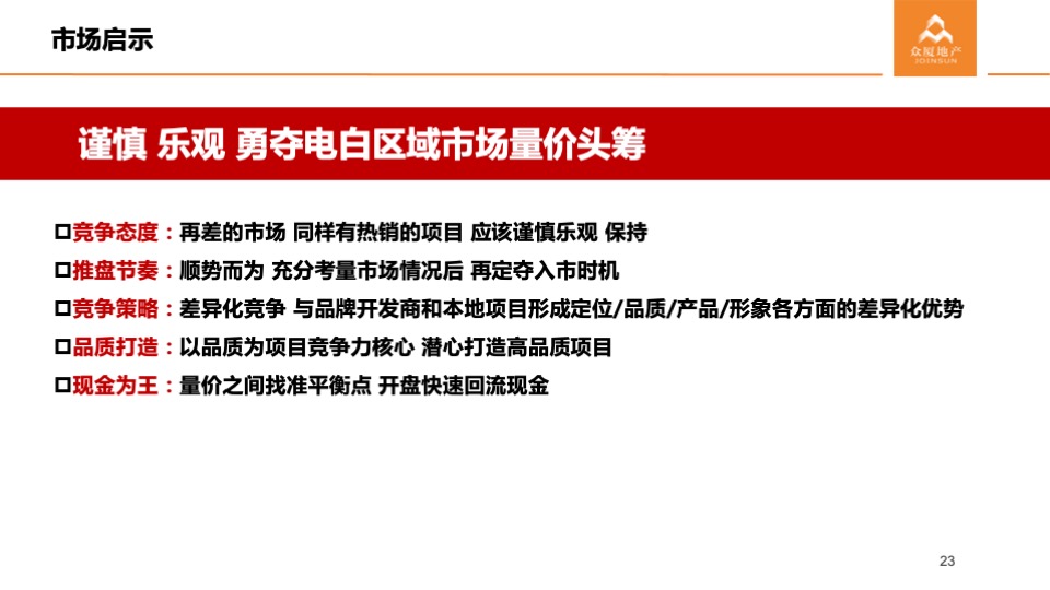 华立电白人民路104亩地块产品定位及营销策略提案