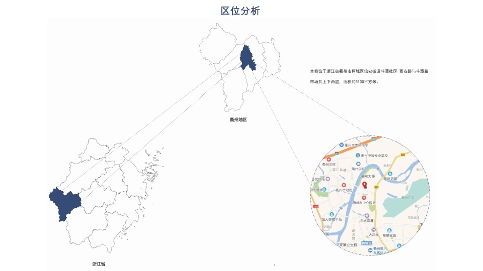 衢州斗潭菜市场（农贸市场）项目策划及设计规划