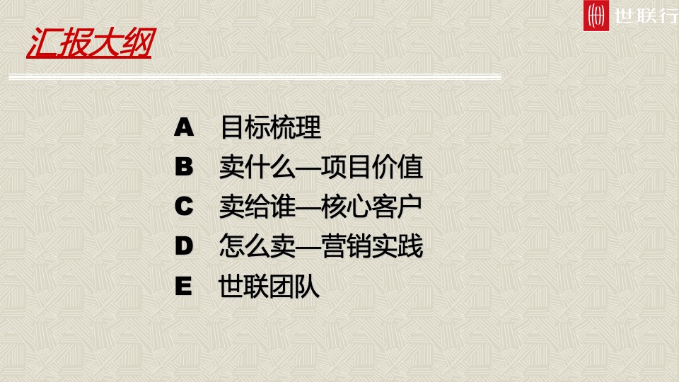 镇江市新城控股丁卯楚桥路地块营销策略竞标提报方案-世联行