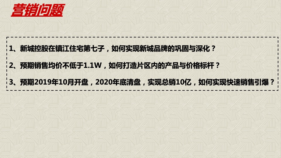 镇江市新城控股丁卯楚桥路地块营销策略竞标提报方案-世联行