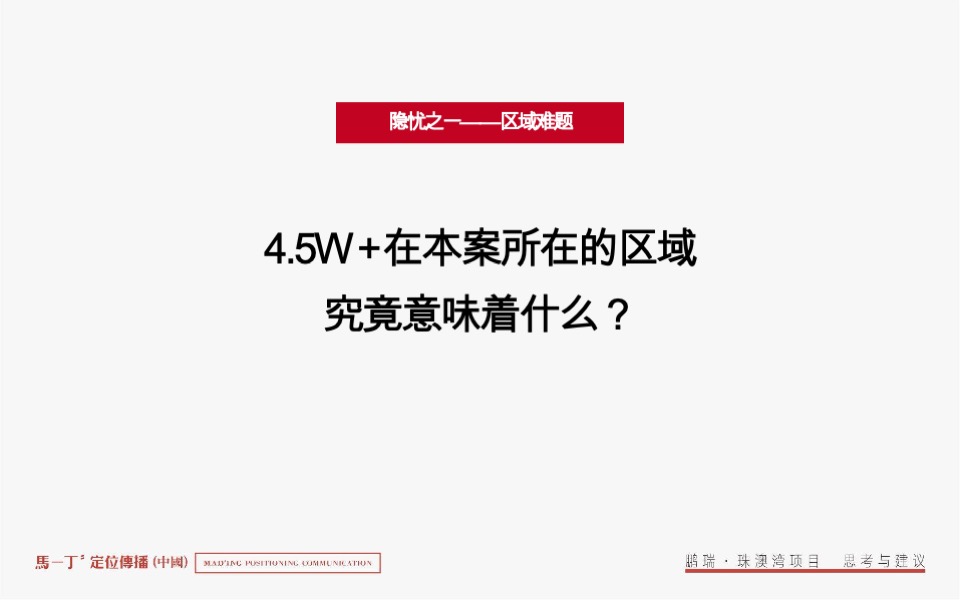 鹏瑞珠澳湾综合体整合推广竞标案-马一丁传播