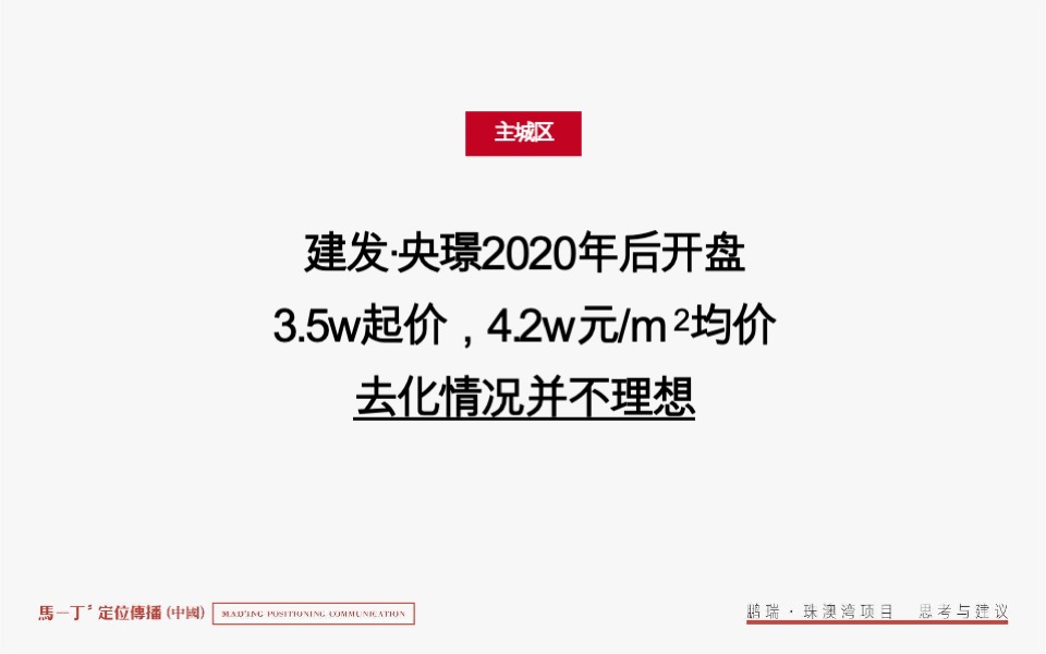鹏瑞珠澳湾综合体整合推广竞标案-马一丁传播