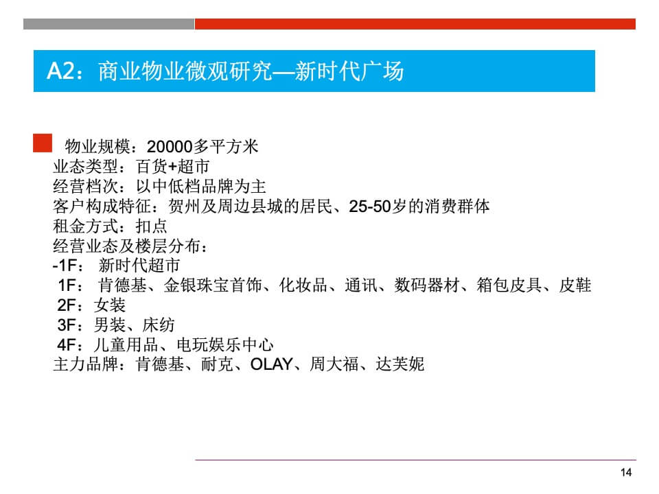 国贸购物中心商业规划和定位报告