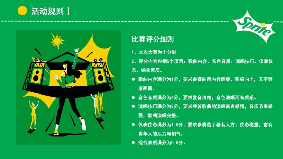 城市高校雪碧QQ音乐&校园音乐大赛活动策划方案