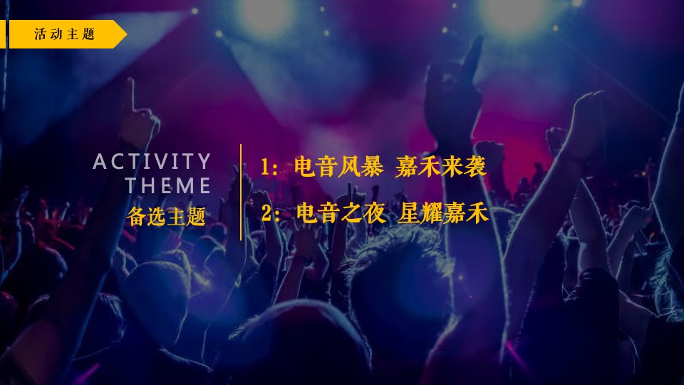 地产项目夏日极光电音节活动策划方案