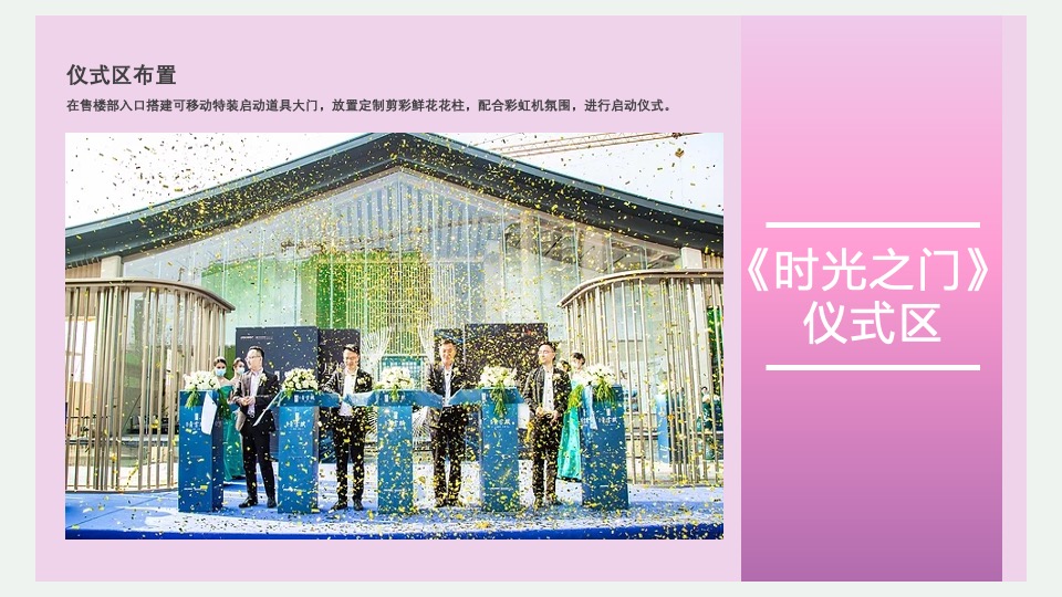 地产项目展厅开放（时光盛起·进阶美好学院生活主题）活动策划方案