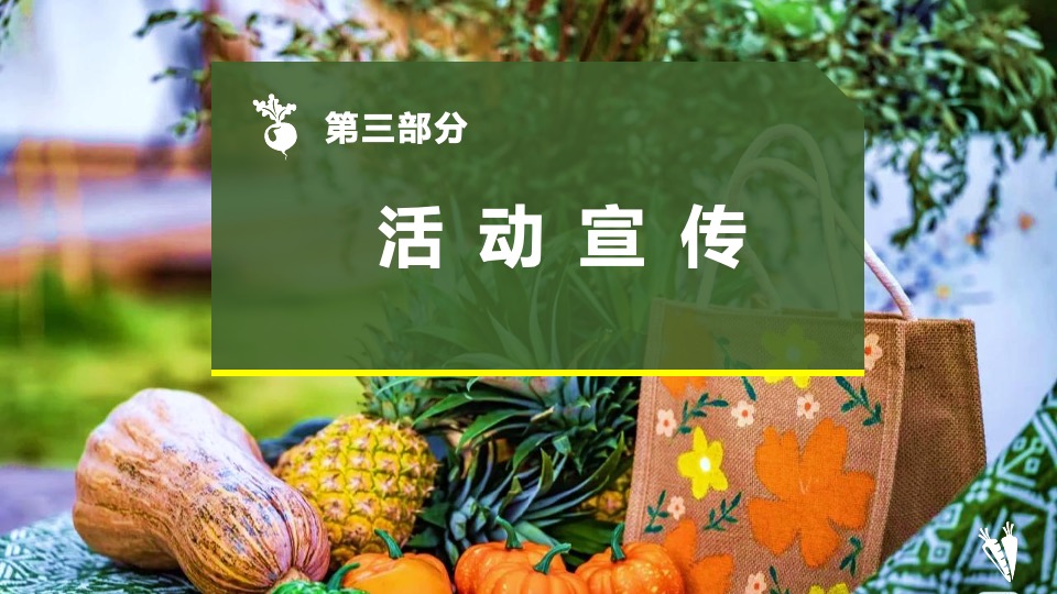 文旅项目金秋露营亲子农场系列（ 秋田月下主题）活动策划方案