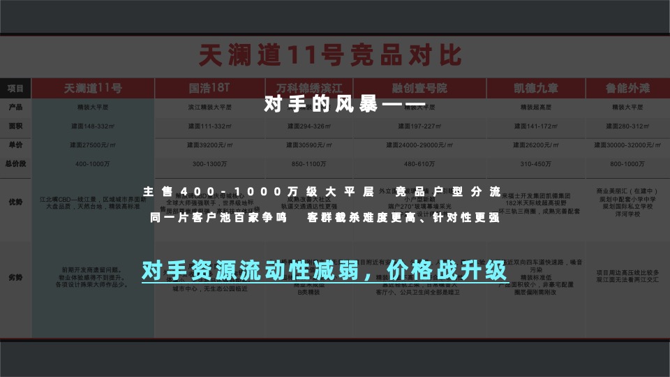 阳光城·天澜道11号项目年度推广方案#大平层##楼王##收官#